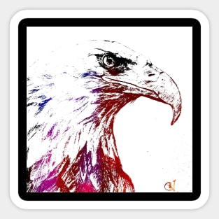 the  eagle Sticker